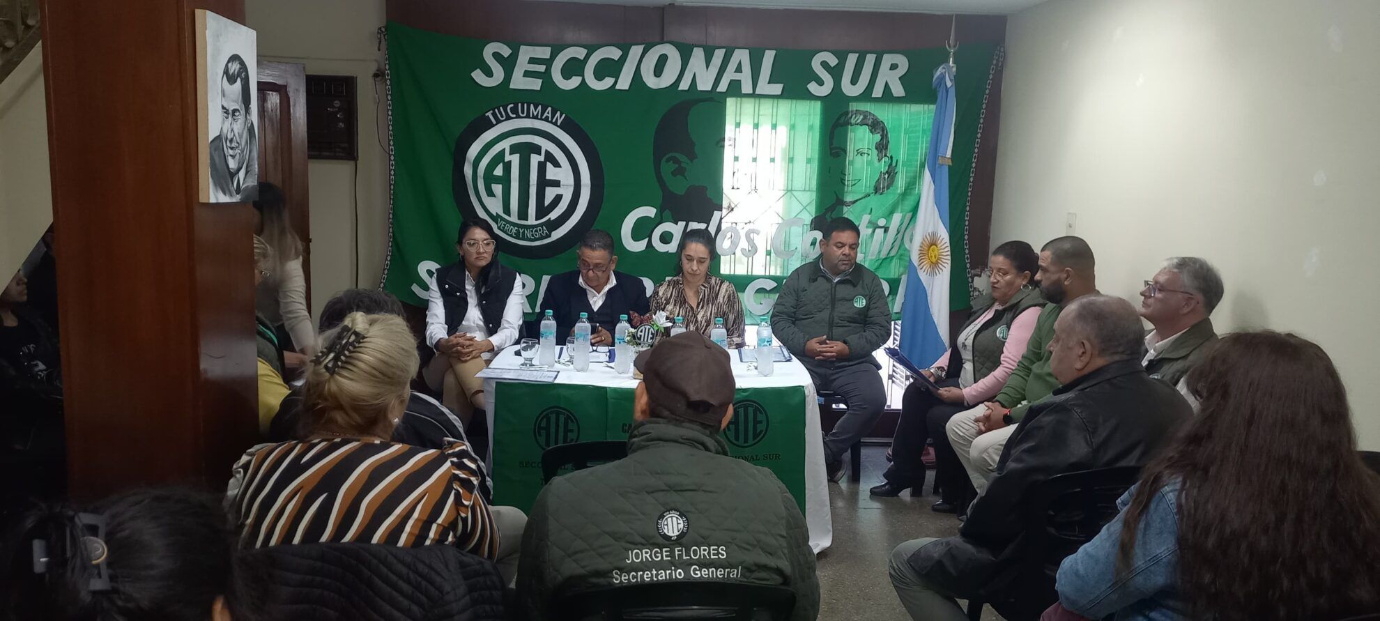 Presencia nacional en la Asamblea de la Seccional Sur - ATE